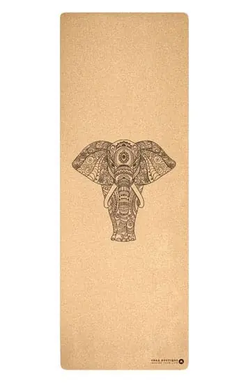 Echt Yogamatte Kork "Ganesh" (Matte)