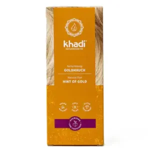 Saisonangebot Khadi Pflanzenhaarfarbe Goldhauch (100 Gramm)