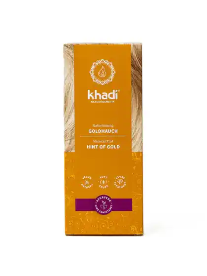 Saisonangebot Khadi Pflanzenhaarfarbe Goldhauch (100 Gramm)