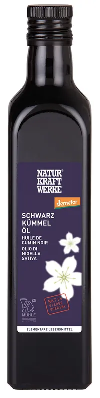 Naturkraftwerke Schwarzkümmelöl Demeter (500 ml) Garantierte Lieferung