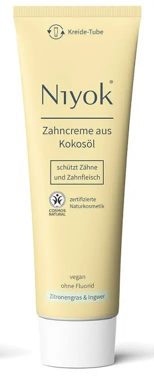 Meistverkauft Niyok Zahncreme Zitronengras & Ingwer (75 ml)