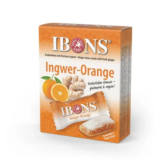 Beliebt Ibons Ingwer Pastillen 60g (Orange)