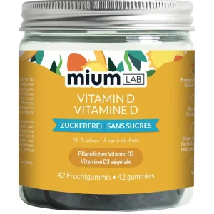 MiumLAB Fruchtgummies Vitamin D (42 Stk.) Nur Für Kurze Zeit