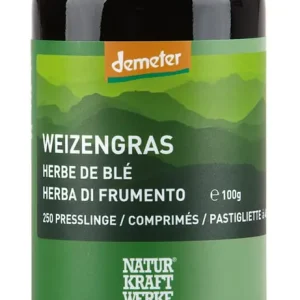 Versand Am Gleichen Tag Naturkraftwerke Weizengras demeter (250 Tabletten)