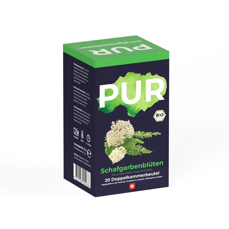 PUR Schafgarbenblüten Tee (20 Beutel) Top-Angebot