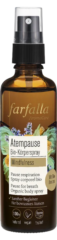 Aktuell Farfalla Mindfulness Atempause Bio-Körperspray (75 ml)