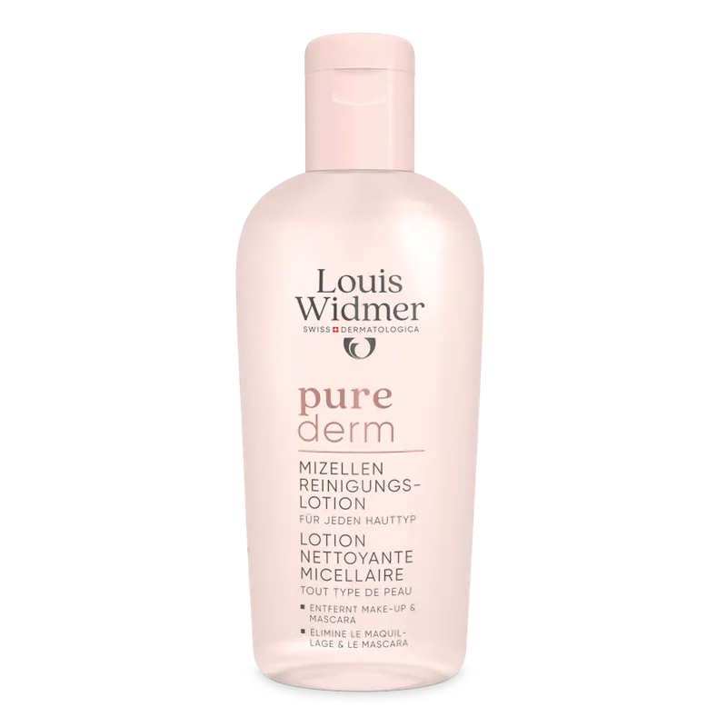 Must-Have WIDMER Purederm Mizel Reinigungslotion (200 ml ohne Parfum)