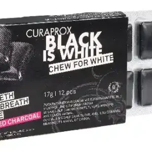 Curaprox Kaugummi Black is White (12 Stück) Bestseller