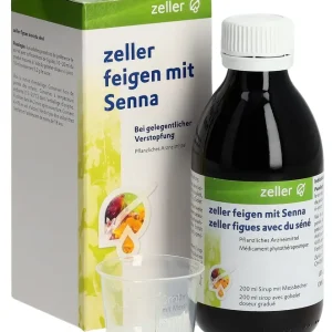 Echt Zeller Feigen mit Senna Sirup (200 ml)