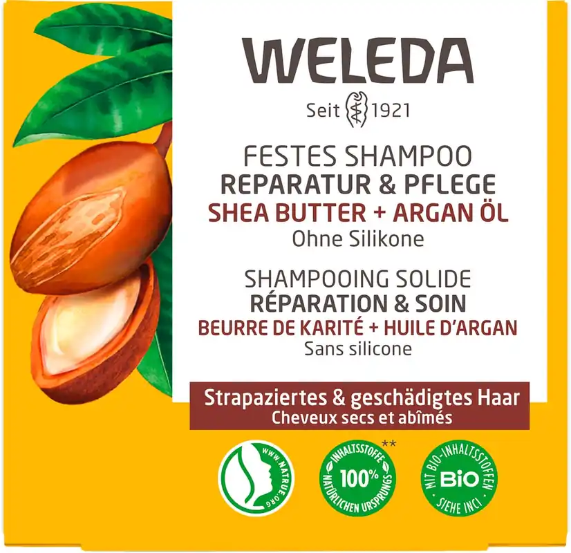 Nur Für Kurze Zeit Weleda Festes Shampoo Reparatur & Pflege (50 Gramm)