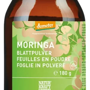 Top-Preis Naturkraftwerke Moringa Blattpulver Demeter (180 Gramm)