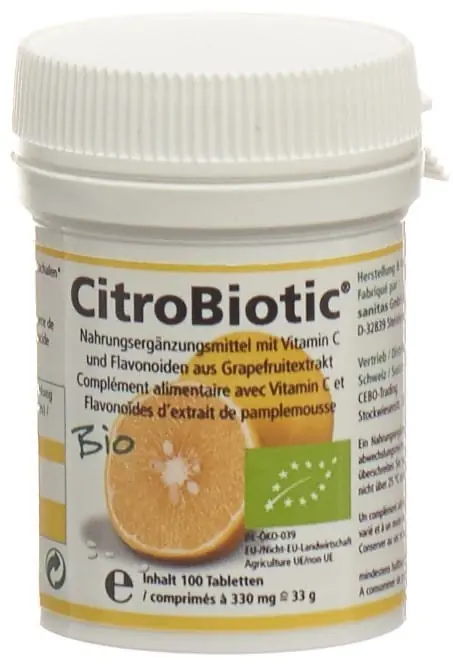 CitroBiotic Grapefruitkernextrakt (100 Tabletten) Top-Seller