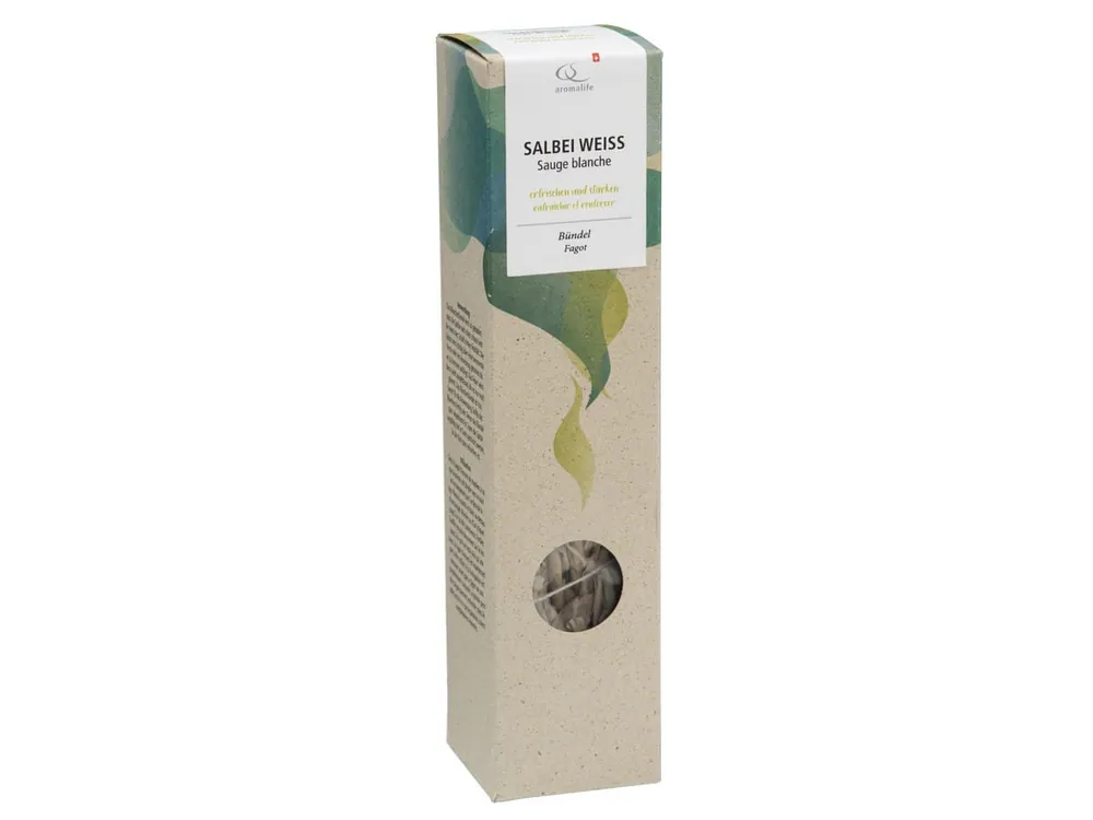 Aromalife Räucherwerk Salbeibündel weiss (Stk. gross) Echt