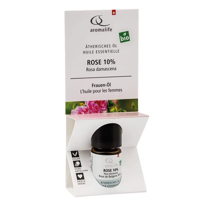 Top-Seller Aromalife TOP Rose 10 % ätherisches Öl Bio (5 ml)