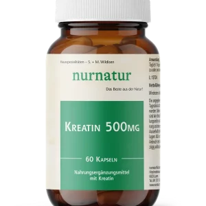 Highlight Naturafit nurnatur Kreatin 500 mg (60 Kapseln)
