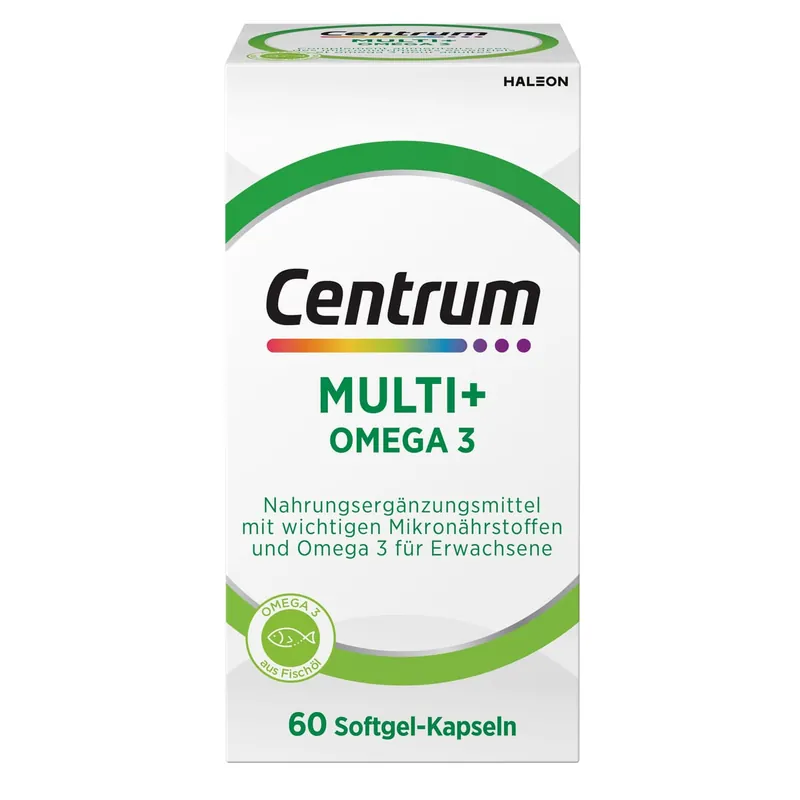 Solange Der Vorrat Reicht CENTRUM MULTI PLUS OMEGA3 (60 Kapseln)