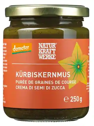 Saisonangebot Naturkraftwerke Kürbiskernmus (250 Gramm)