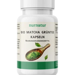 Sonderangebot Bio Matcha Grüntee Kapseln (60 Kapseln)