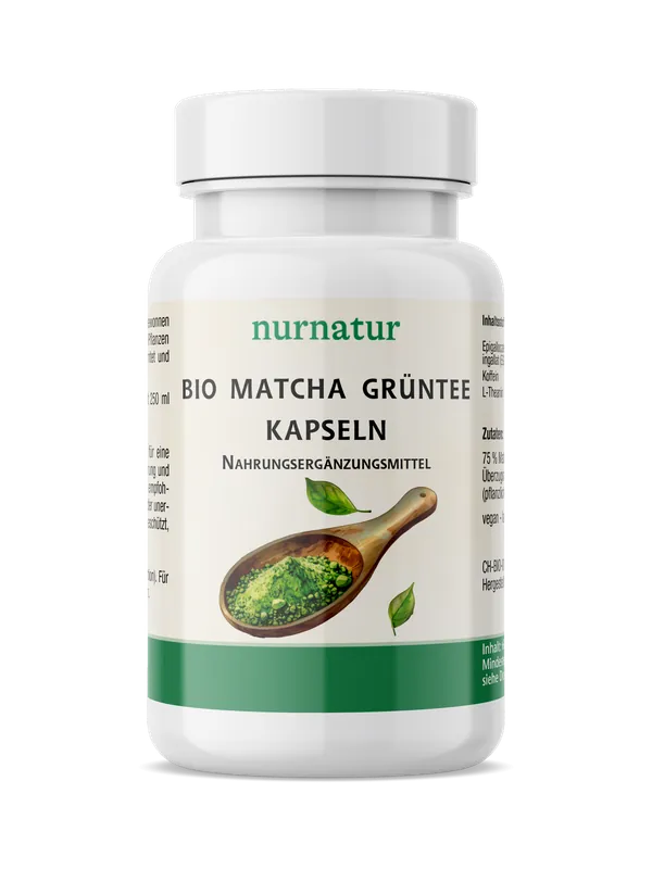 Sonderangebot Bio Matcha Grüntee Kapseln (60 Kapseln)