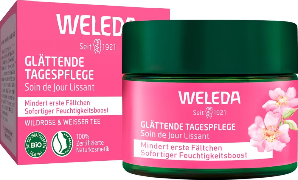 Preis Gesenkt Weleda Glättende Tagespflege Wildrose & Weisser Tee (40 ml)