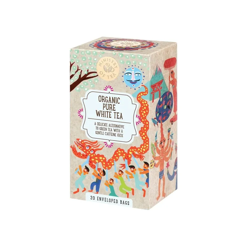 Ministry of Tea Pure White (20 Portionenbeutel) Echt