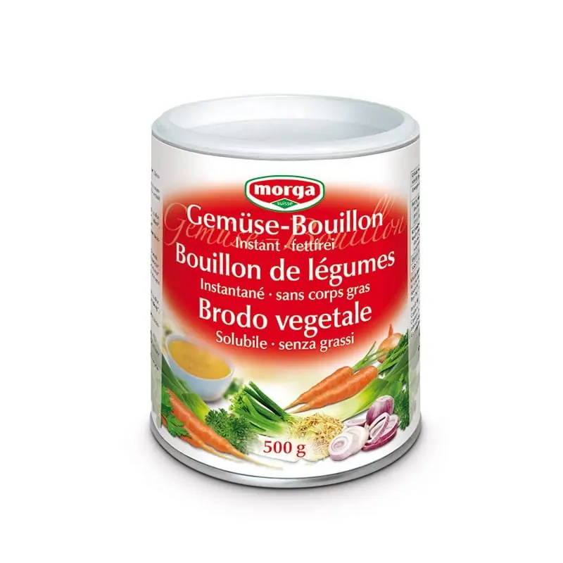 Morga Gemüse Bouillon fettfrei (500 Gramm) Solange Der Vorrat Reicht