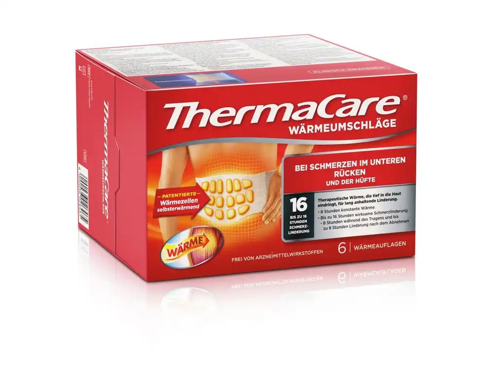 Heißes Angebot Thermacare Rückenumschlag (6 Pflaster)