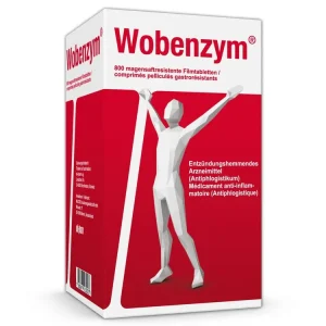 Markenprodukt Wobenzym Filmtabl magensaftresistent (800 Tabletten)