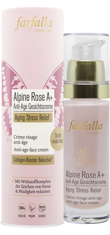 Farfalla Alpine Rose A+ Anti-Age Gesichtscreme Aging Stress Relief (30 ml) Jetzt Bestellen