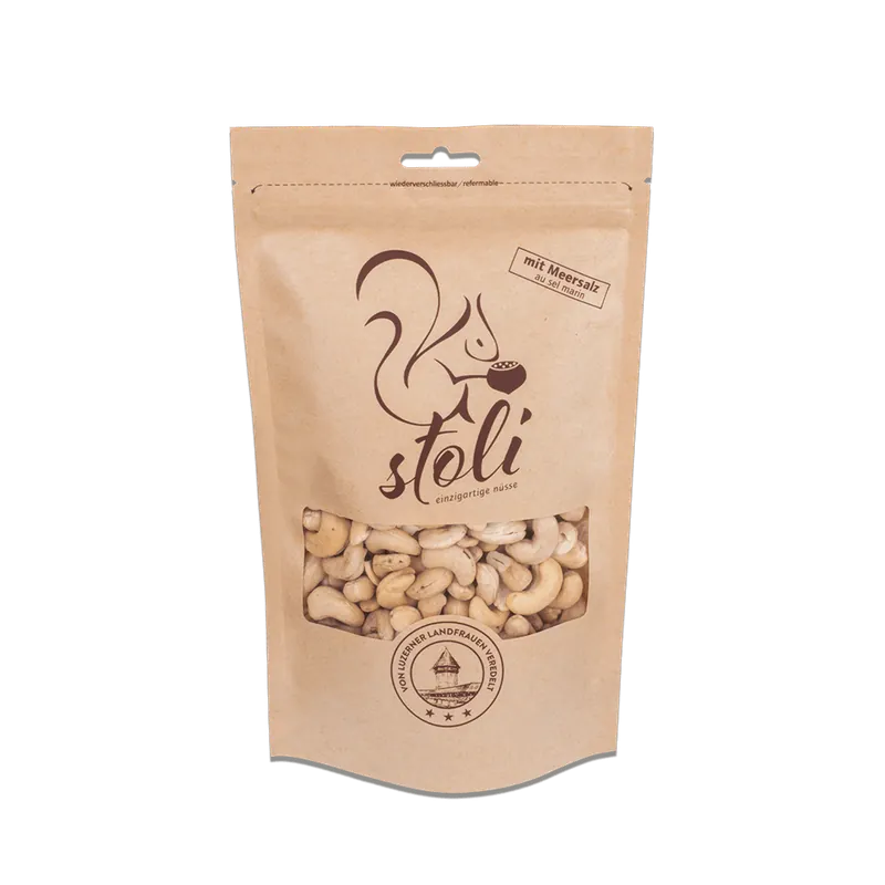 Stoli Nuss Cashewnüsse mit Meersalz (185 Gramm) Top-Seller