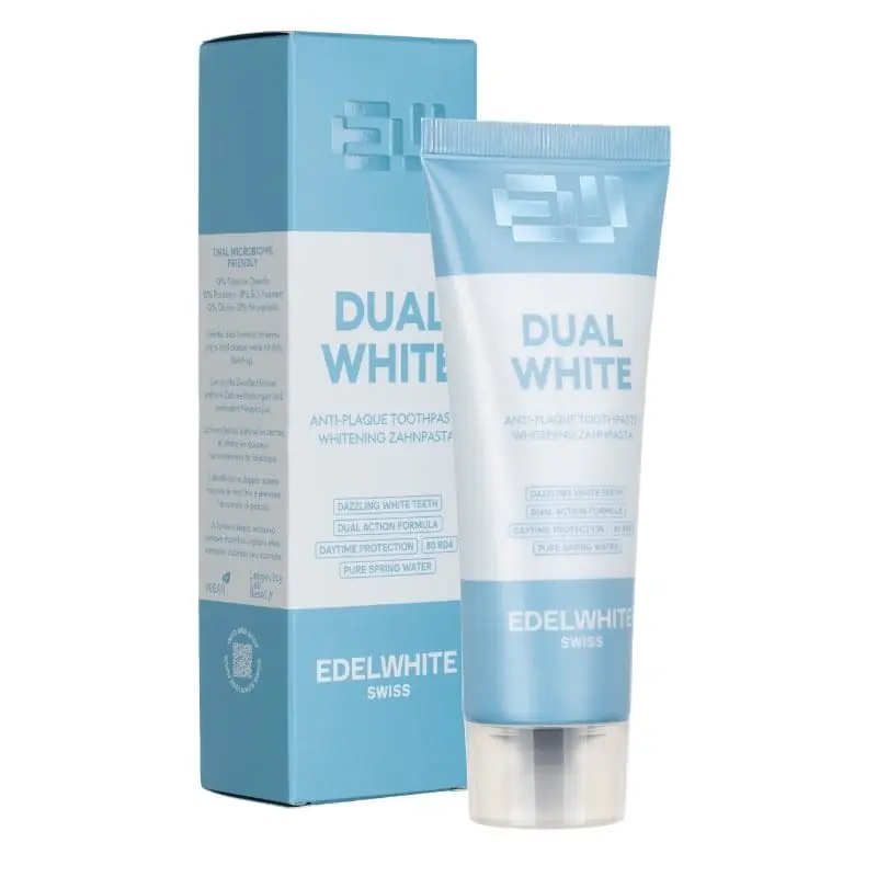 EDEL+WHITE Anti-Plaque+Whitening Zahnpasta (75ml) Meistverkauft