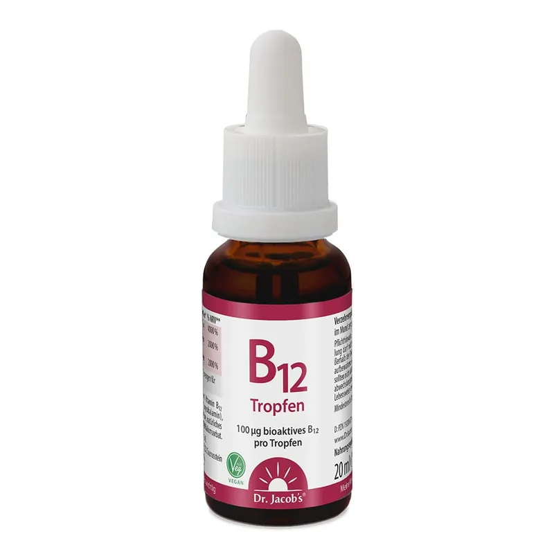 DR. JACOB‘S Vitamin B12 Tropfen 100 mcg (20 ml) Top-Seller