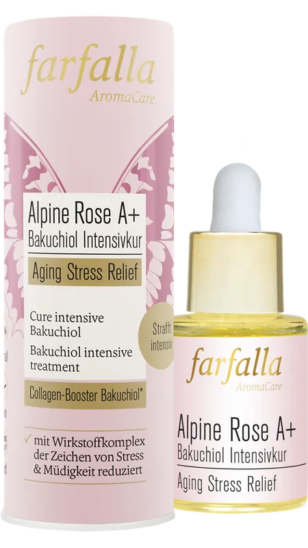 Günstig Farfalla Alpine Rose A+ Aging Stress Relief Intensivkur (15 ml)