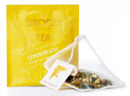Begrenztes Angebot Sirocco Lemon Beach in Bio-Sachets (20 Teebeutel)