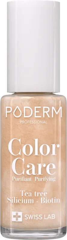 PODERM Nagellack Color Care (217 Glanz Gold) Sonderangebot