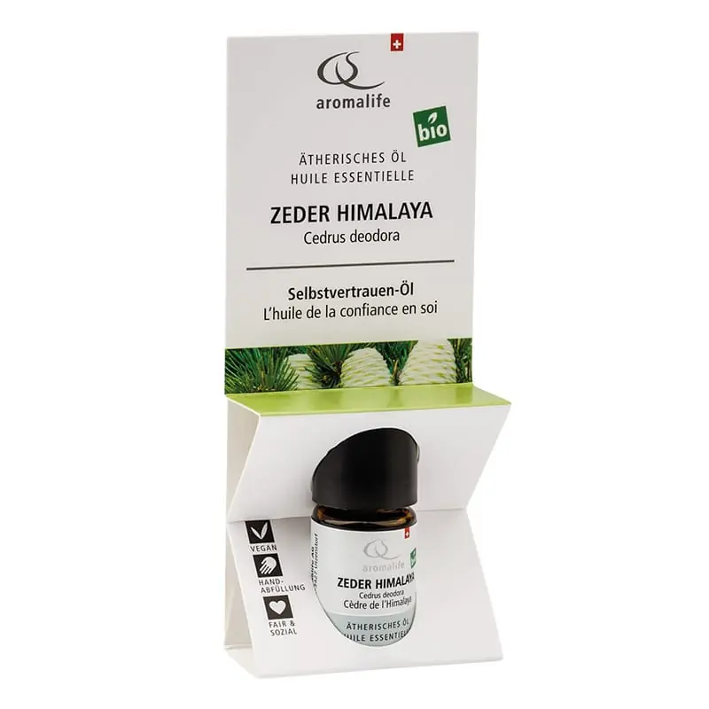 Aromalife TOP Zeder Himalaya ätherisches Öl Bio (5 ml) Mega-Angebot