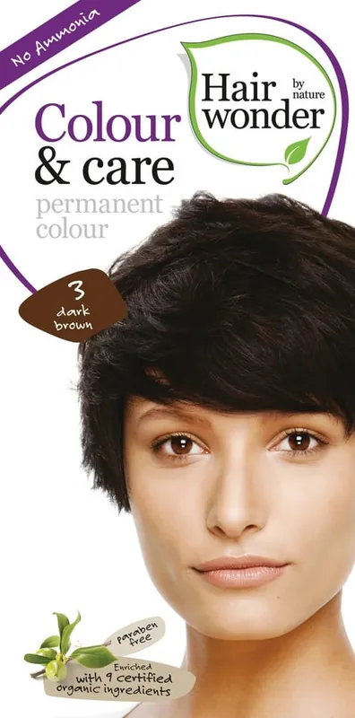 Sonderaktion Hairwonder Colour & Care 3 dunkelbraun (Packung)