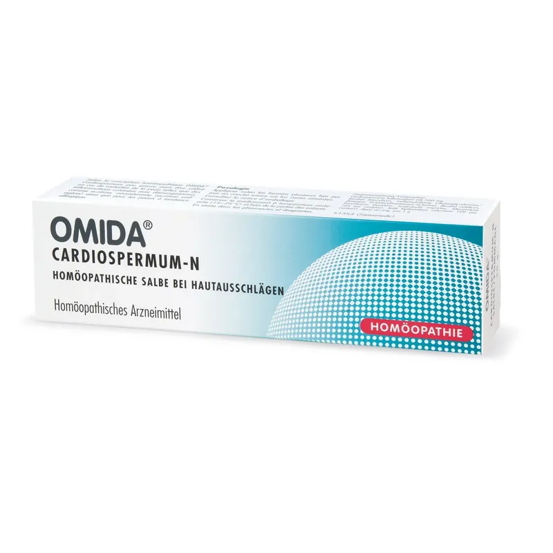 Neu Omida® Cardiospermum-N homöopathische Salbe bei Hautausschlägen (100 Gramm)