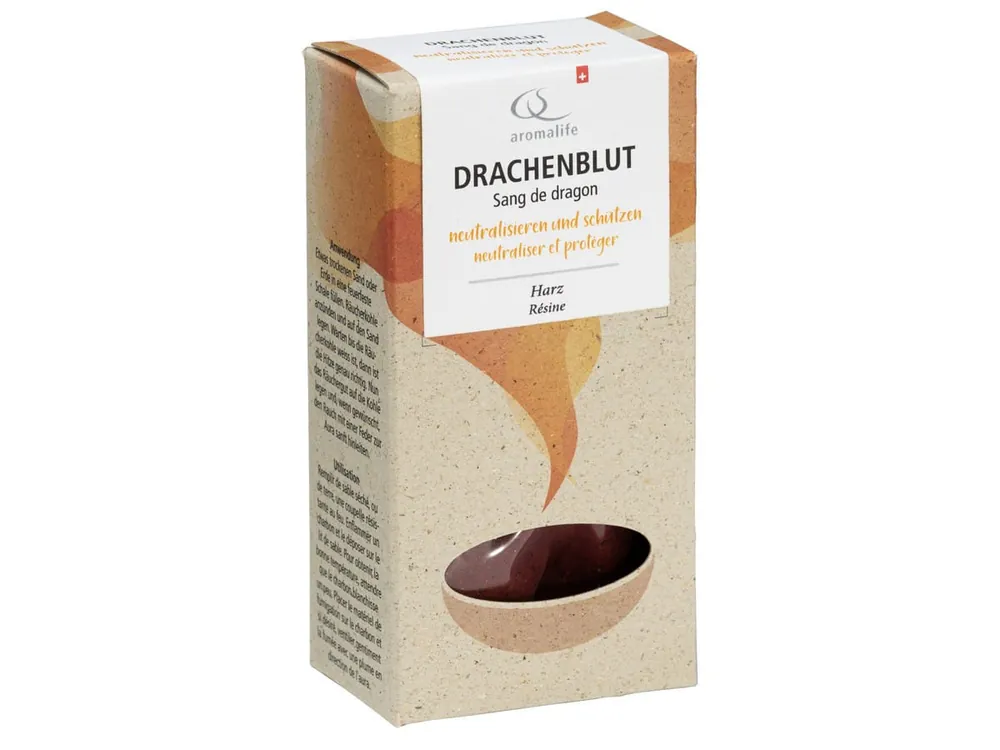 Neue Kollektion Aromalife Räucherwerk Drachenblut (20 Gramm)