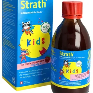 Sonderangebot Strath Kids Himbeere + Vitamin D (250 ml)