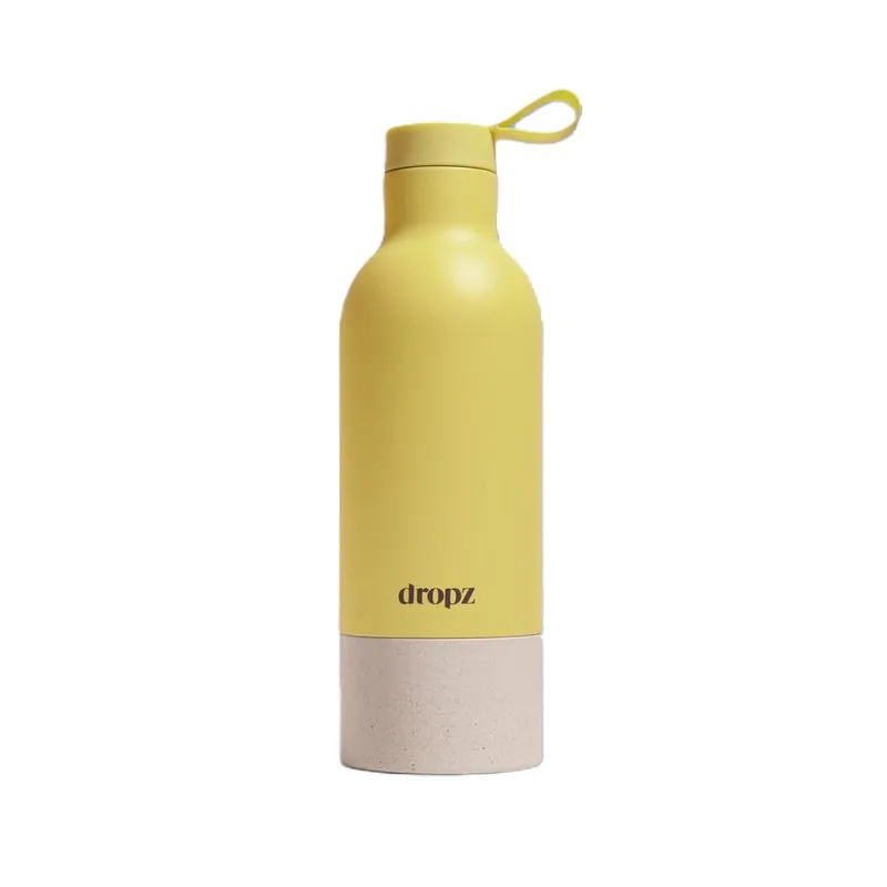 dropz Flasche gelb (500ml) Beliebt