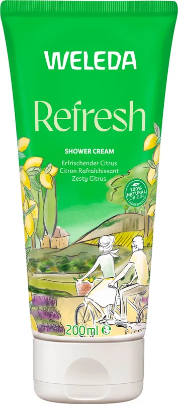Neu Im Sortiment Weleda Refresh Shower Cream Citrus (200 ml)