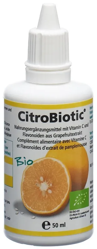 CitroBiotic Grapefruitkernextrakt (50 ml) Neue Kollektion