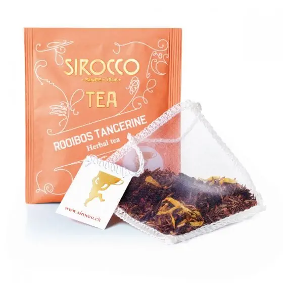 Aktuell Sirocco Rooibos Tangerine in Bio-Sachets (20 Teebeutel)