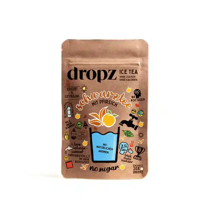 Beliebt dropz Ice Tea Pfirsich (20 Stück)