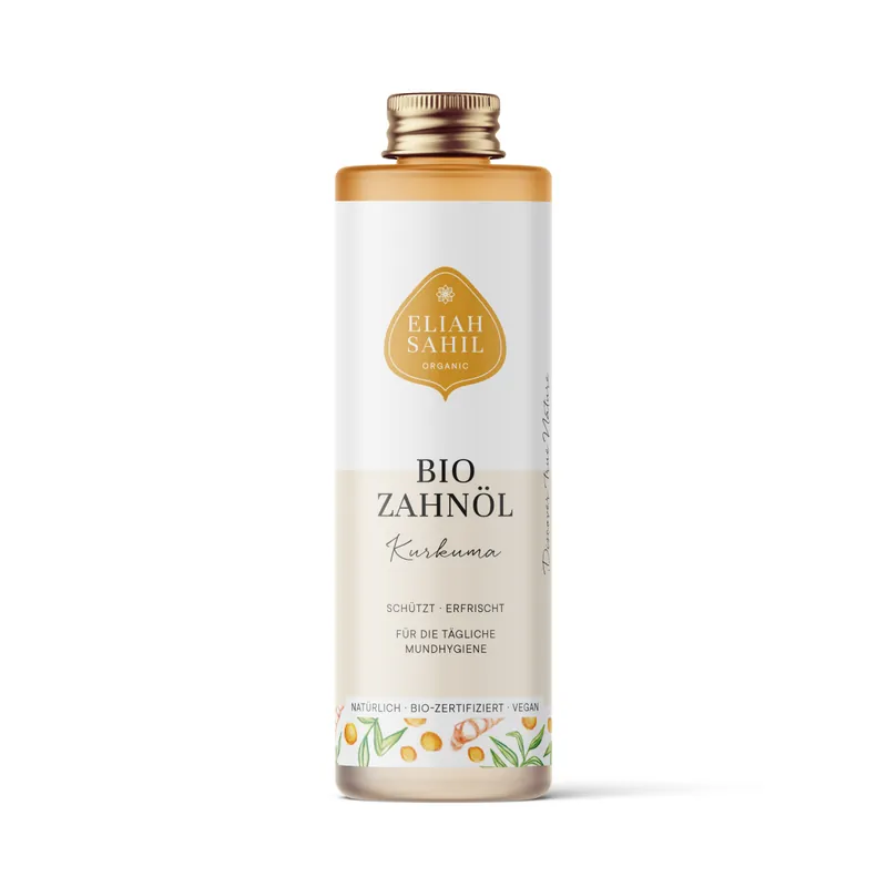 Sonderaktion Eliah Sahil Bio Zahnöl Kurkuma (100 ml)
