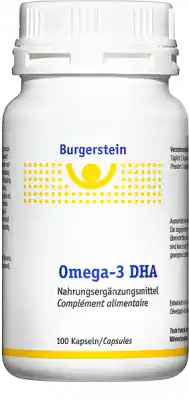 Burgerstein Omega-3 DHA (100 Kapseln) Sonderaktion