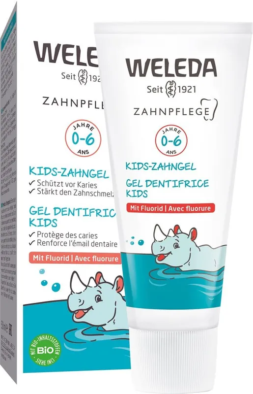 Weleda Kids-Zahngel mit Fluorid (50 ml) Echt