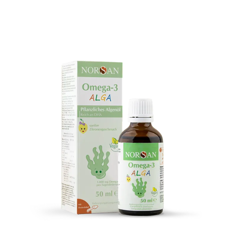 NORSAN Omega-3 ALGA Öl vegan (50 ml) Beliebt