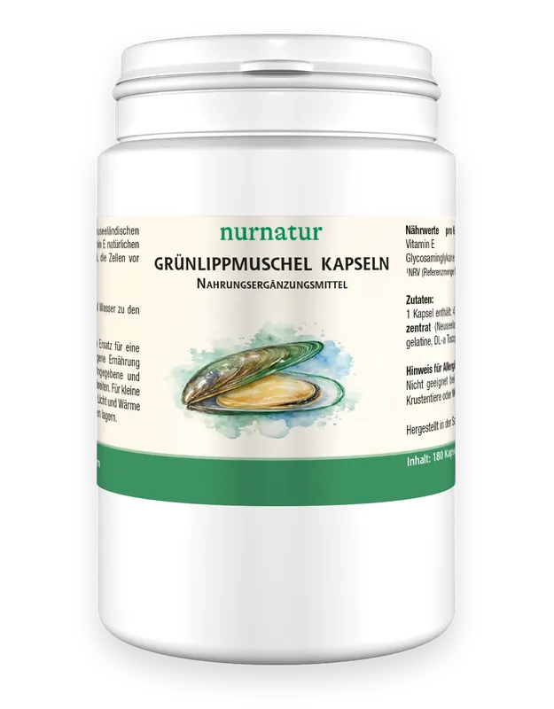 Grünlippmuschel Kapseln (180 Kapseln) Preisknaller